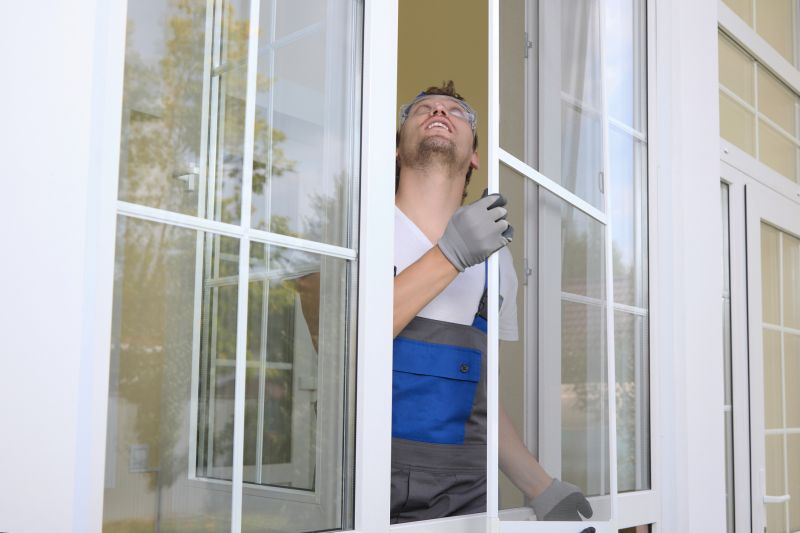 Professional Installing a Window